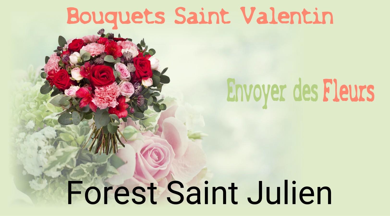 Roses de Saint-Valentin livrées à Forest-Saint-Julien